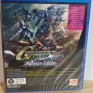 SD Gundam G Generation Cross Rays Platinum Edition for PlayStation 4